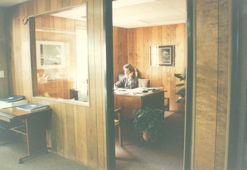 Mobile Modular office, c. 1985